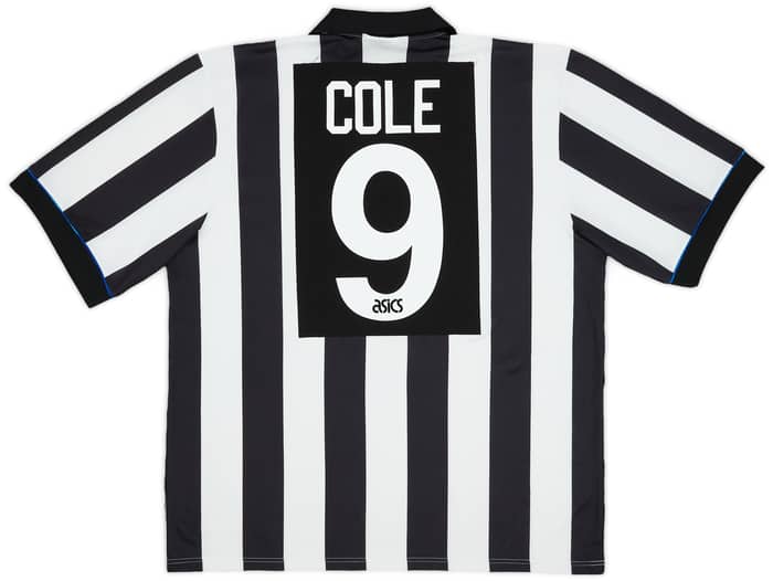 1993-95 Newcastle Home Shirt Cole #9 - 7/10 - (XXL)