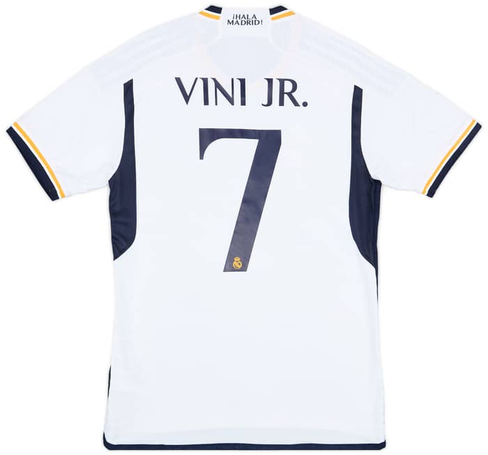 2023-24 Real Madrid Authentic Home Shirt Vini Jr. #7 (M)