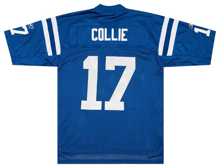 2009-11 Indianapolis Colts Collie #17 Reebok On Field Jersey (Home) M