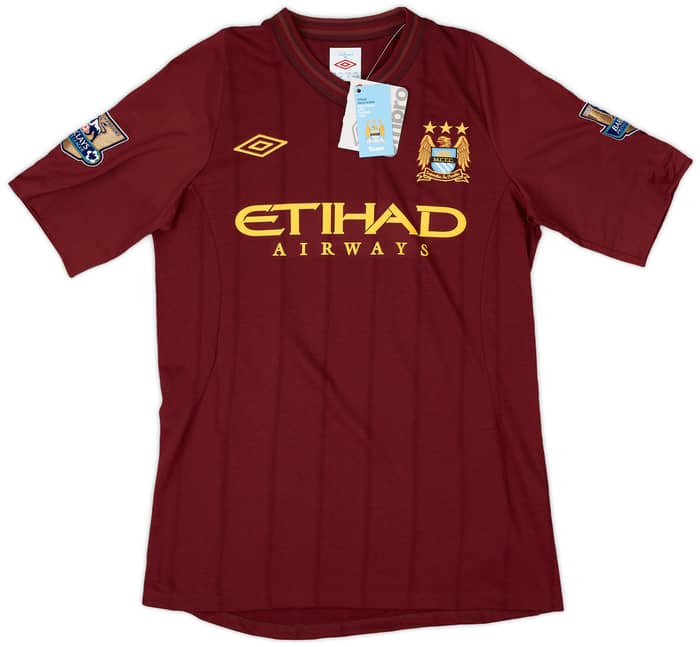 2012-13 Manchester City Away Shirt Kompany #4 (M)