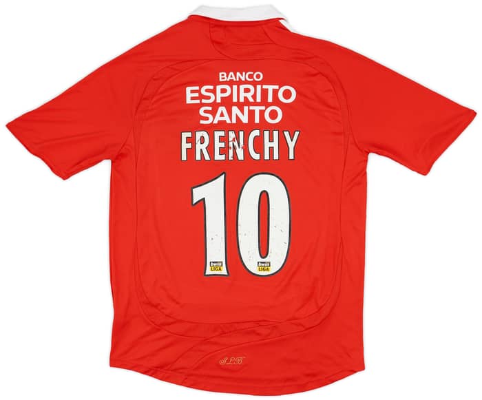 2007-08 Benfica Home Shirt Frenchy #10 - 4/10 - (L)