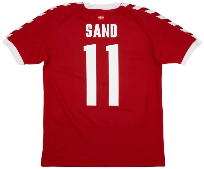 2002-03 Denmark Home Shirt Sand #11 - 8/10 - (S)
