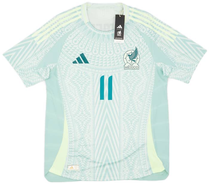 2024-25 Mexico Authentic Away Shirt S.Gimenez #11