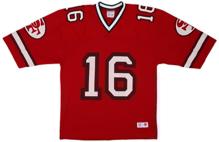 1980s San Francisco 49ers #16 Am'Cap Sportswear Training Jersey - 7/10 - (One Size)