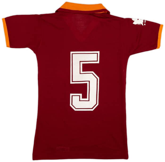 1983-84 Roma Home Shirt #5 - 9/10 - (L.Boys)