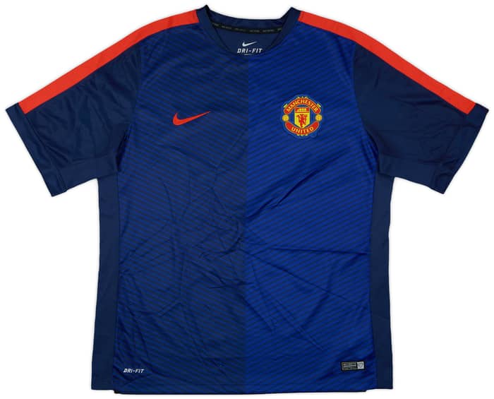 2014-15 Manchester United Nike Training Shirt - 8/10 - (XL)