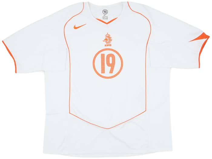 2004-06 Netherlands Away Shirt Robben #19 - 9/10 - (XXL)