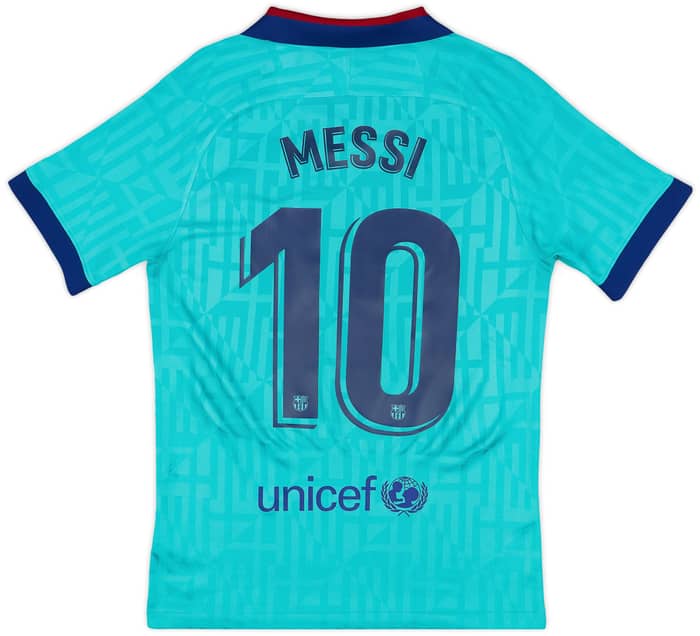 2019-20 Barcelona Third CL Shirt Messi #10 - 9/10 - (S)