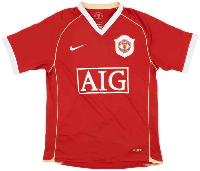 2006-07 Manchester United Home Shirt Rooney #8 - 7/10 - (S)