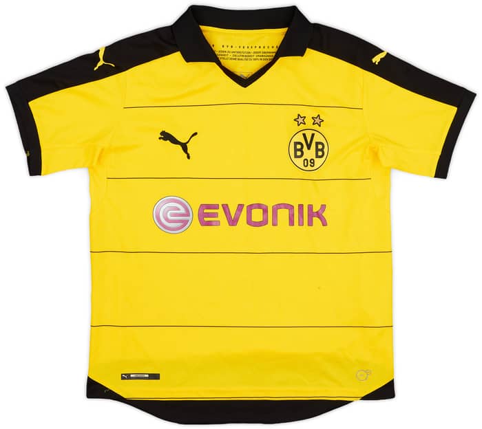 2015-16 Borussia Dortmund Home Shirt - 9/10 - (XL.Boys)
