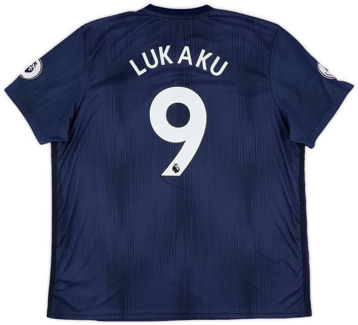 2018-19 Manchester United Third Shirt Lukaku #9 - 9/10 - (XXL)