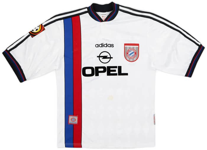 1996-98 Bayern Munich Away Shirt Jancker #19 - 6/10 - (S)