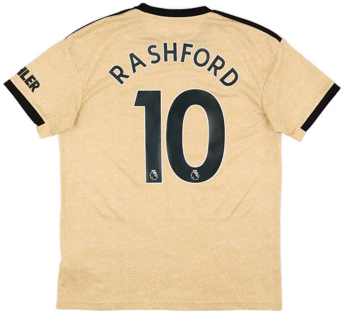 2019-20 Manchester United Away Shirt Rashford #10 - 5/10 - (L)