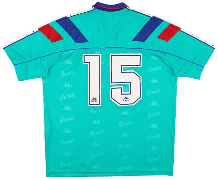 1993-94 Barcelona Match Issue Away Shirt #15