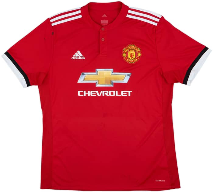 2017-18 Manchester United Home Shirt Pogba #6 - 7/10 - (L)