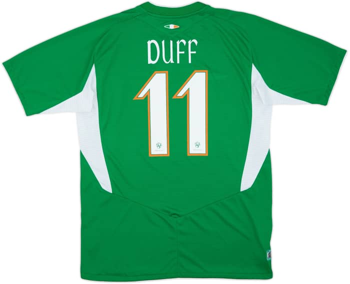 2004-06 Ireland Home Shirt Duff #11 - 8/10 - (M)
