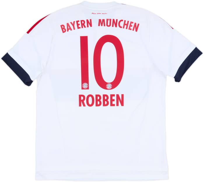 2015-16 Bayern Munich Away Shirt Robben #10 - 6/10 - (L)