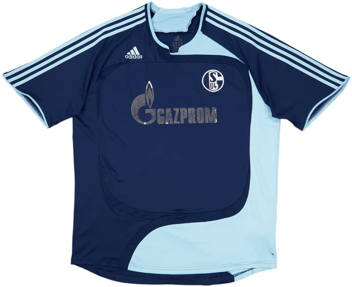 2007-08 Schalke European Home Shirt - 4/10 - (XXL)