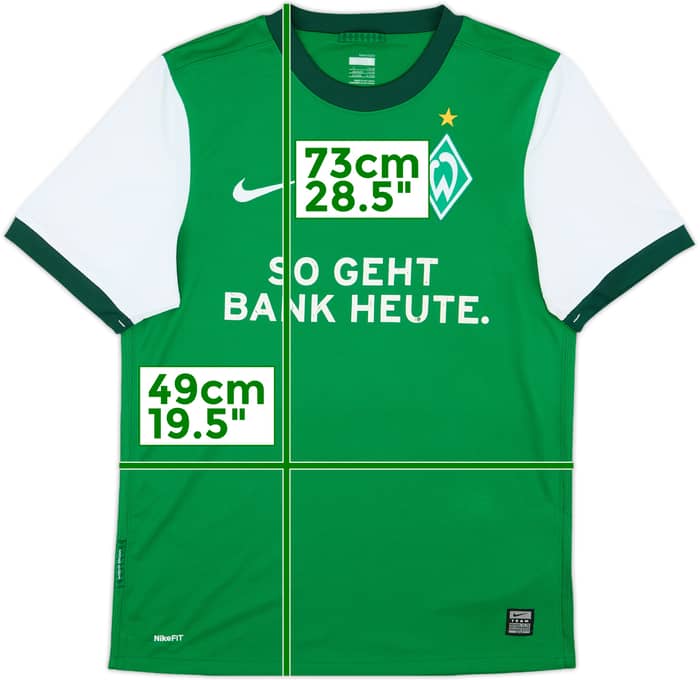2009-10 Werder Bremen Home Shirt - 7/10 - (S)