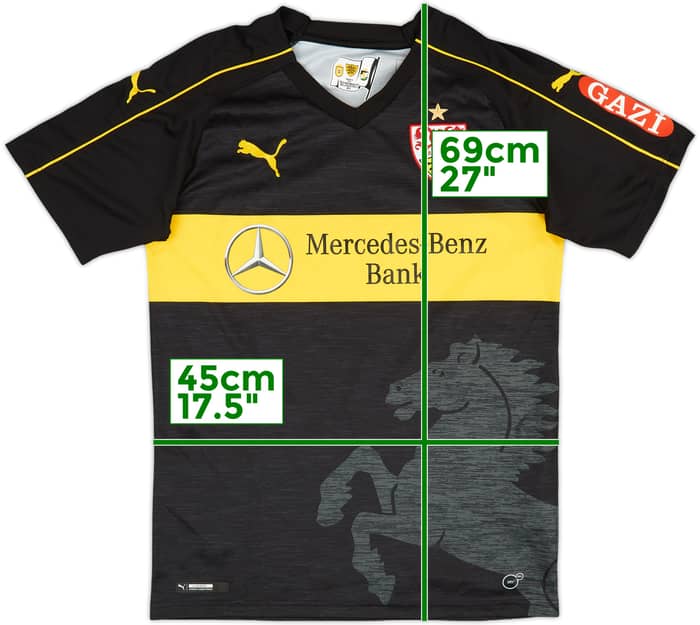 2018-19 Stuttgart Third Shirt - 10/10 - (S)