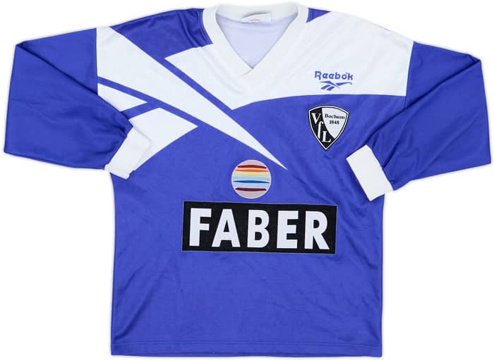 1994-96 VFL Bochum Home L/S Shirt - 8/10 - (L.Boys)