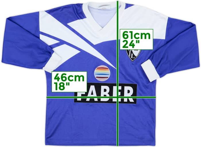1994-96 VFL Bochum Home L/S Shirt - 8/10 - (L.Boys)