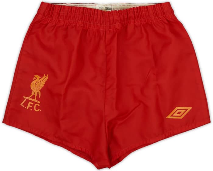 1982-85 Liverpool Home Shirt and Shorts - 6/10 - (S.Boys)