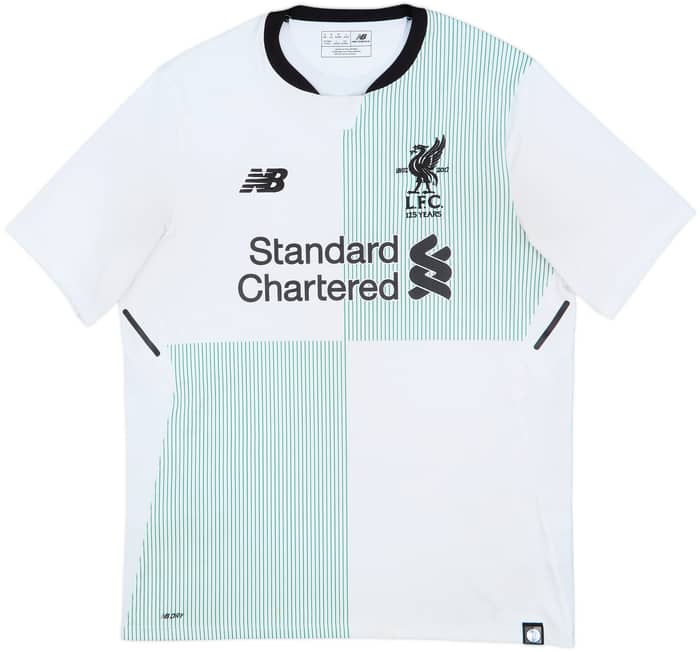 2017-18 Liverpool Away Shirt Virgil #4 - 5/10 - (M)