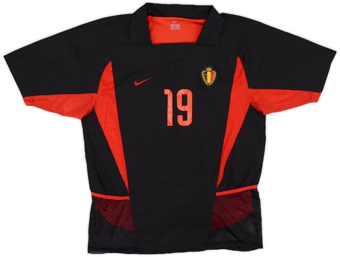 2002-04 Belgium Match Issue Away Shirt #19