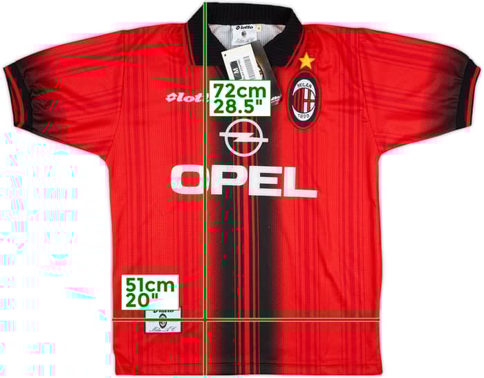1997-98 AC Milan Fourth Shirt (M)