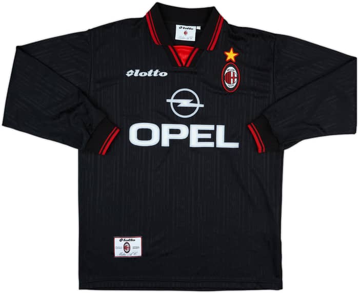 1997-98 AC Milan Third L/S Shirt - 10/10 - (M)