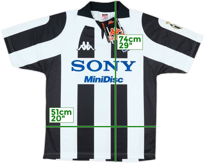 1997-98 Juventus Basic Centenary Home Shirt (M)