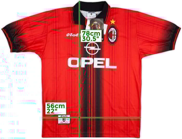 1997-98 AC Milan Fourth Shirt (XL)