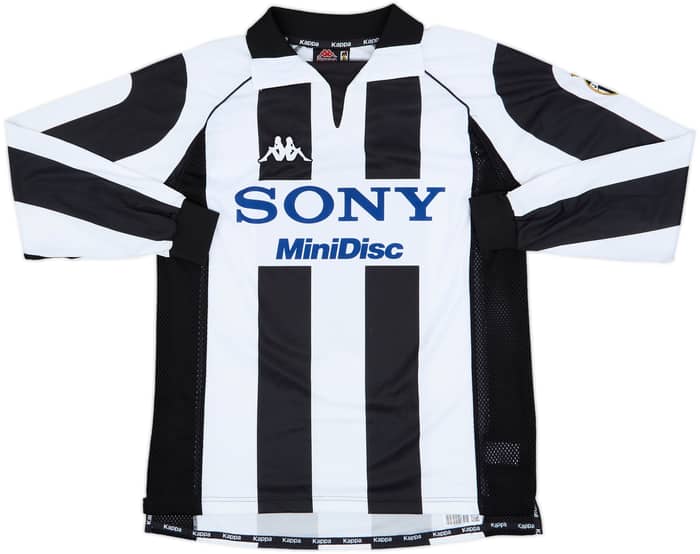 1997-98 Juventus Centenary Home L/S Shirt Zidane #21 - 8/10 - (M)