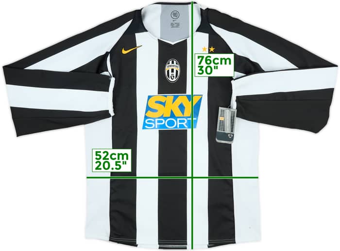 2004-05 Juventus Home L/S Shirt (L)