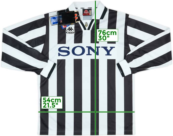 1995-97 Juventus Home L/S Shirt (L)