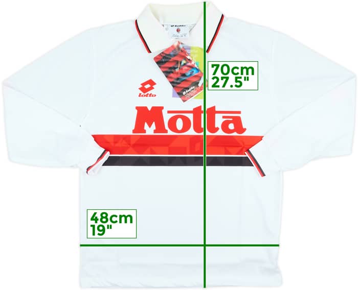 1993-94 AC Milan Away L/S Shirt (S)