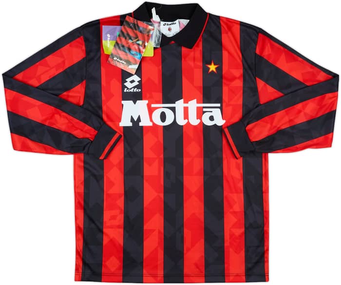1993-94 AC Milan Home L/S Shirt (M)