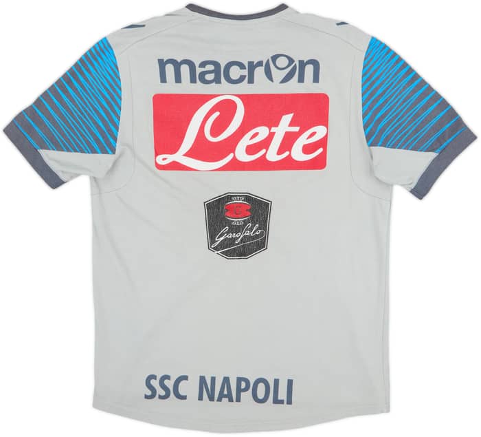 2014-15 Napoli Player Issue Macron Training Shirt - 5/10 - (M)