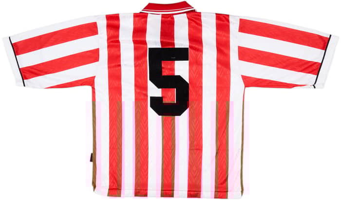 1996-98 Brentford Match Issue Home Shirt #5