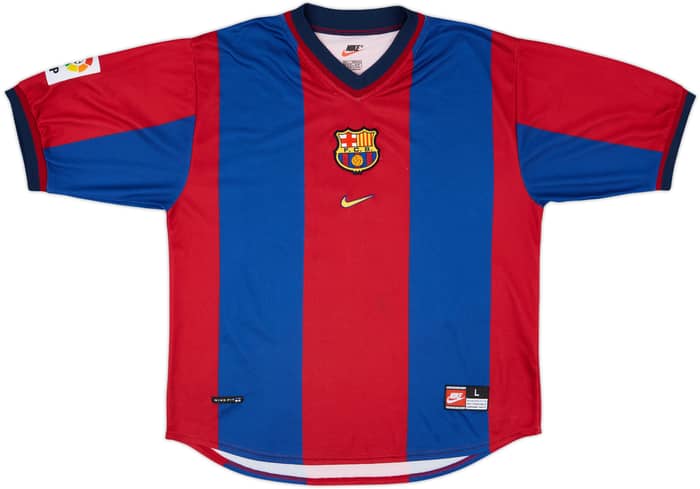 1998-00 Barcelona Home Shirt Xavi #26 - 9/10 - (L) 1998-00 Barcelona Home Shirt Xavi #26 - 9/10 - (L)