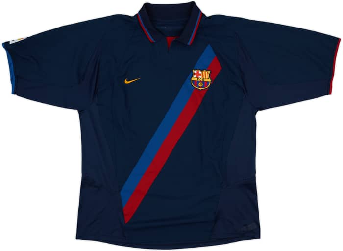 2003-04 Barcelona Third Shirt Ronaldinho #10 - 9/10 - (XL)