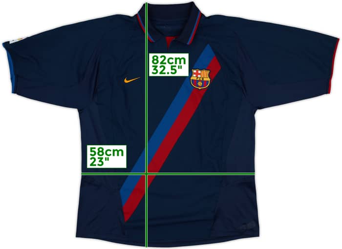 2003-04 Barcelona Third Shirt Ronaldinho #10 - 9/10 - (XL)