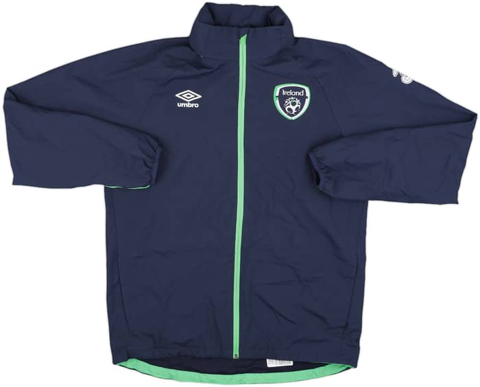 2015-16 Ireland Umbro Hooded Rain Jacket - 8/10 - (M)