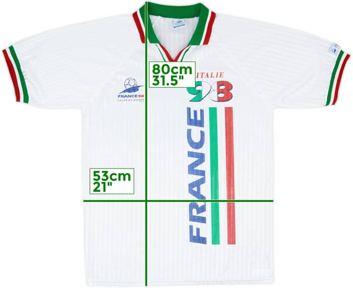 1998 Italy World Cup Training Shirt - 7/10 - (S/M)