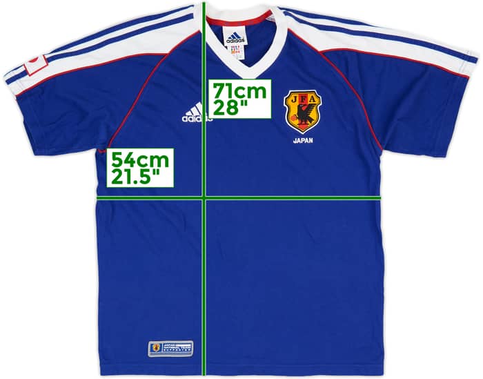 2001-02 Japan adidas T-Shirt - 8/10 - (L)