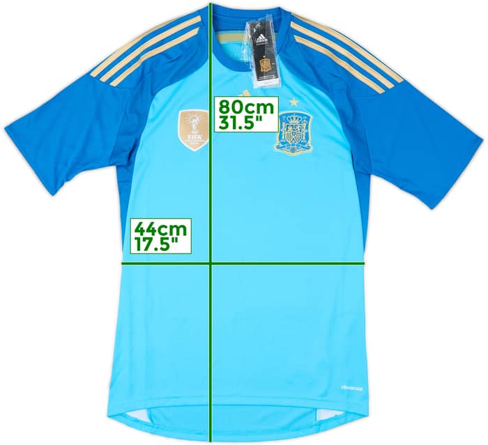 2014-15 Spain GK Shirt (S)