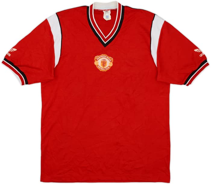 1984-86 Manchester United Home Shirt - 8/10 - (L)