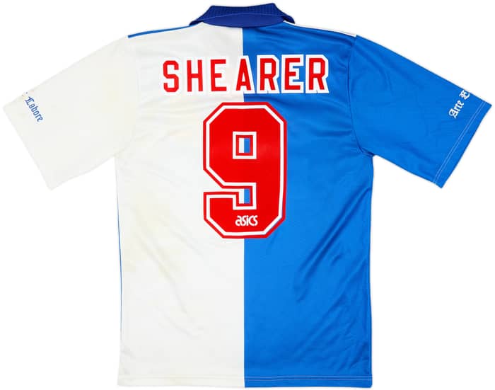 1994-95 Blackburn Home Shirt Shearer #9 - 7/10 - (M)