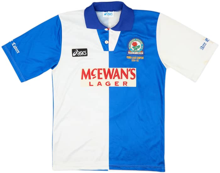 1994-95 Blackburn Home Shirt Shearer #9 - 7/10 - (M)